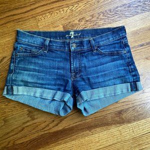 7 For All Mankind Jean Shorts